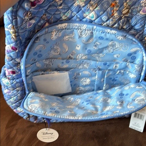 Vera Bradley x Disney Cinderella Paisley Friends Backpack NWT - Picture 8 of 12
